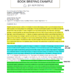 How Do I Brief A Case?   Jd Advising Intended For Sample Case Brief Template