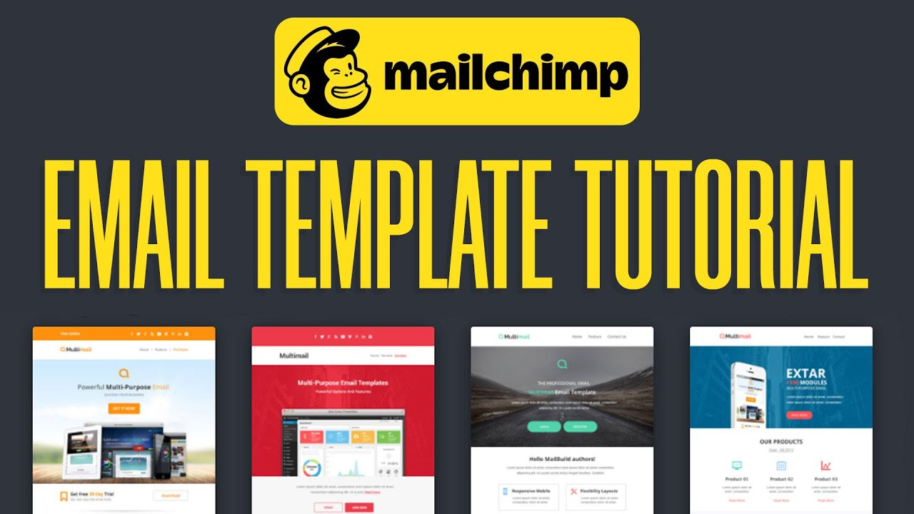 How To Create Email Template In Mailchimp (Email Marketing Tutorial) intended for Mailchimp Sample Templates