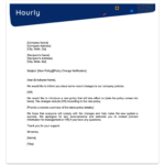 How To Notify Employees Of Policy Changes + Free Template   Hourly In HR Policy Sample Template