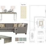 How To Present A Client'S Interior Design Mood Board | The Kuotes Blog Throughout Interior Design Sample Board Template