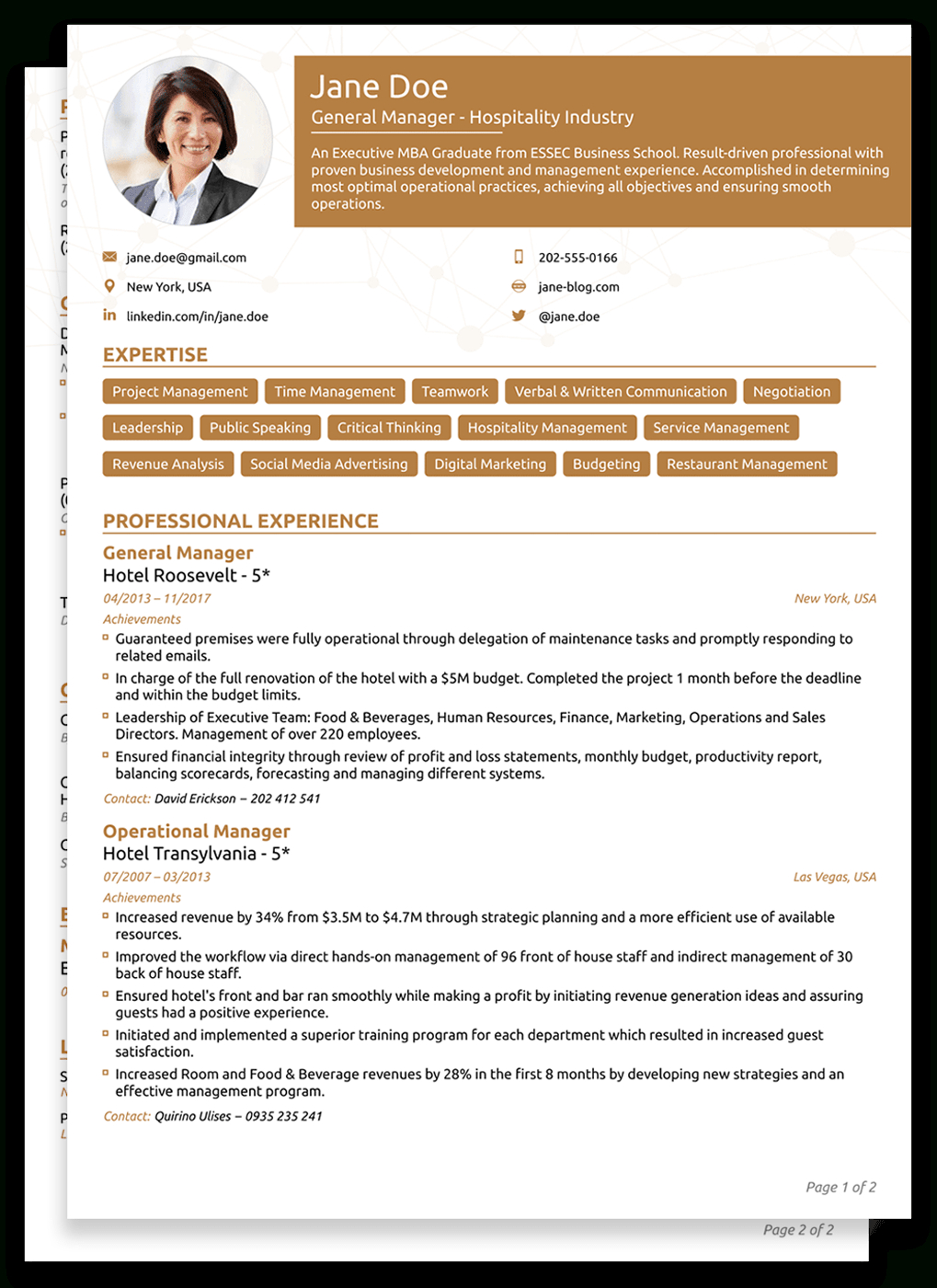 How To Write A Federal Resume In 2024 [3 Free Templates] with regard to Federal Job Resume Sample Template