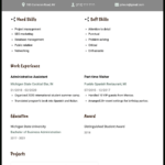 How To Write A Killer Entry Level Resume [Example + Tips For For Entry Level Resume Template Sample