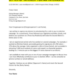 How To Write A Letter Of Interest (With Samples) In Expression Of Interest Sample Template