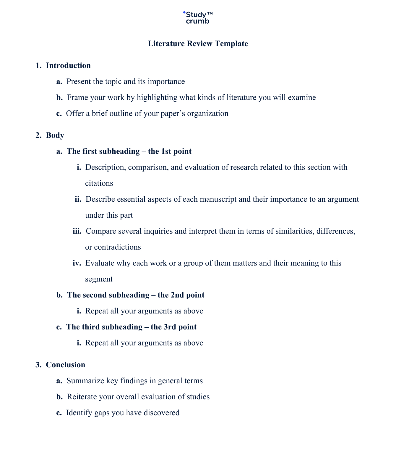 How To Write A Literature Review: Guide, Template, Examples intended for Literature Review Sample Template