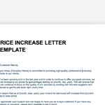 How To Write A Price Increase Letter For Customers [Free Template] Regarding Free Price Increase Letter Sample Template