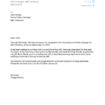 How To Write A Resignation Letter [5+ Templates] Pertaining To Resignation Email Template Sample