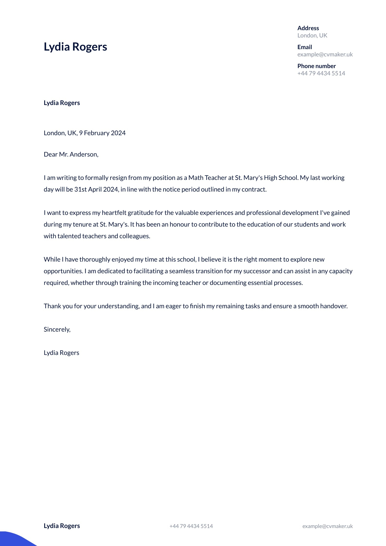 How To Write A Resignation Letter? Tips With Templates For 2024 pertaining to Resignation Letter Template Sample