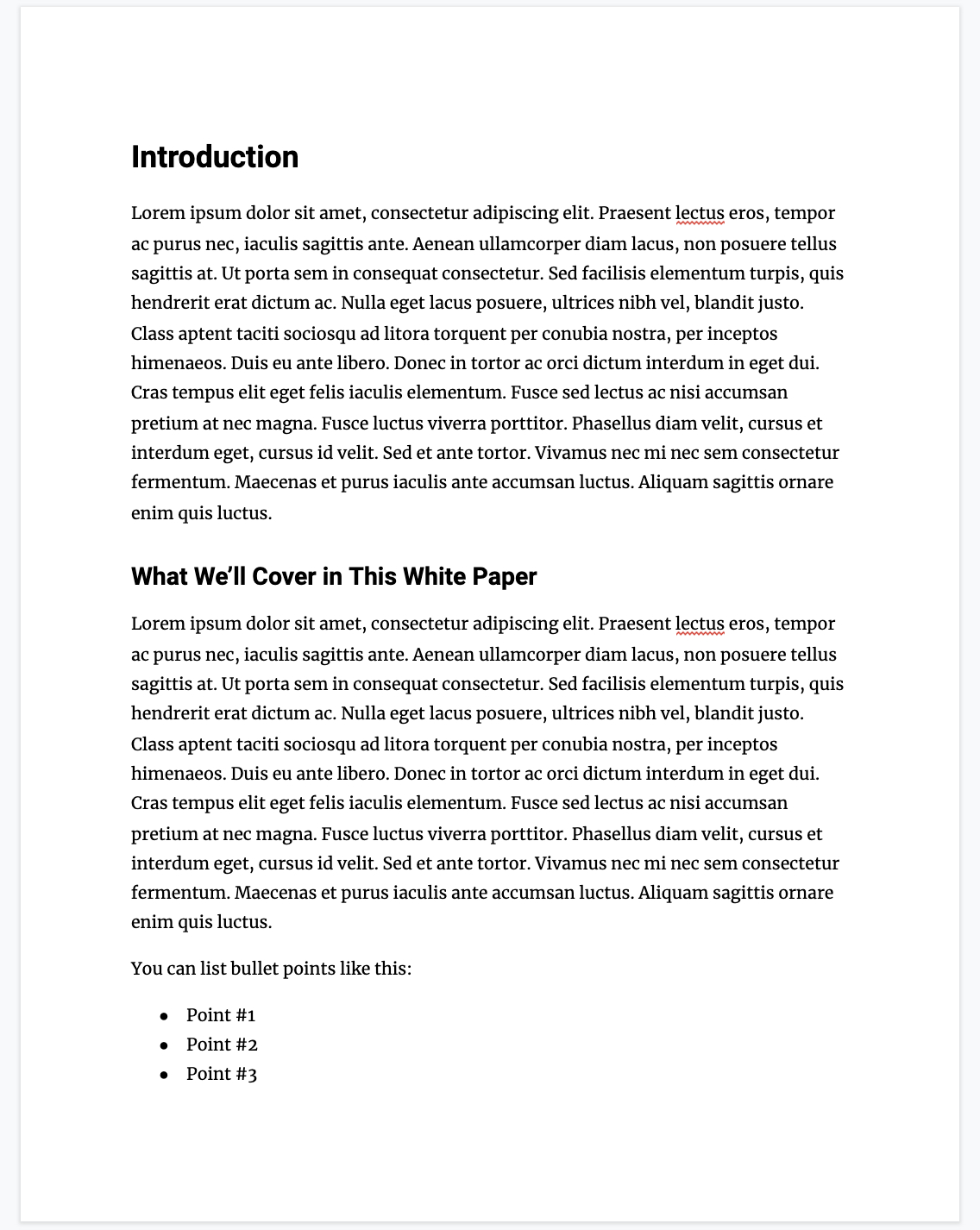 How To Write A White Paper (Old Way Vs New Way) regarding White Paper Sample Template