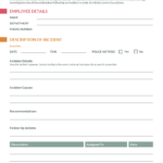 How To Write An Incident Report [+ Templates]   Venngage With Regard To Incident Report Form Sample Templates