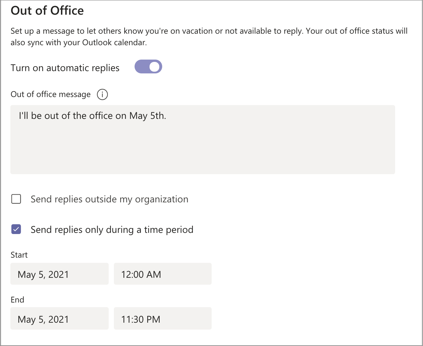 How To Write Out-Of-Office Messages (+15 Free Templates) in Out of Office Sample Template