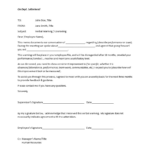 Hr Verbal Warning Letter | Templates At Allbusinesstemplates Regarding Verbal Warning Template Sample