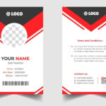 Id Card Template Vector Art, Icons, And Graphics For Free Download Pertaining To ID Card Templates Sample