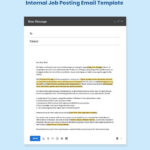 Internal Job Posting Email Template In Psd   Download | Template In Internal Job Posting Sample Template