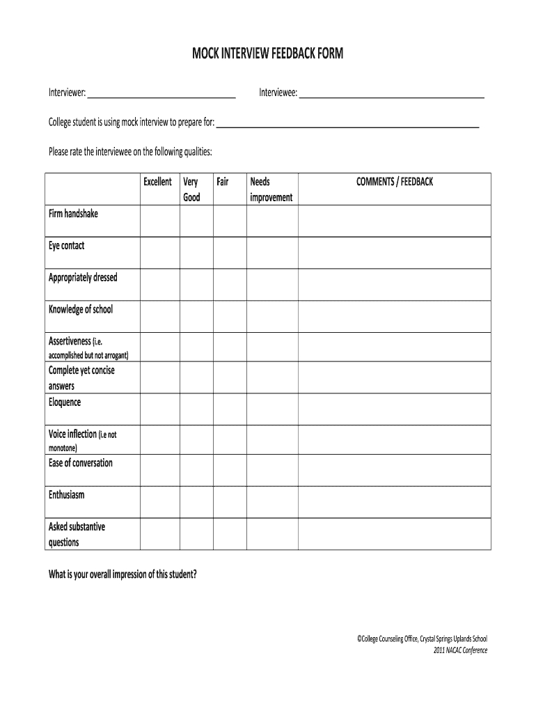 Interview Feedback Template: Fill Out &amp;amp; Sign Online | Dochub with regard to Interview Feedback Sample Template