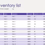 Inventory Templates | Microsoft Create Inside Inventory Sample Template