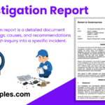 Investigation Report   22+ Examples, Format, How To Write, Pdf In Sample Investigation Report Template