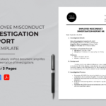 Investigation Report Templates In Pdf   Download | Template Regarding Sample Investigation Report Template