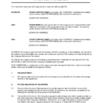 Investment Agreement Template 2024 [Download .Docx] | Business In Regarding Investor Contract Sample Template