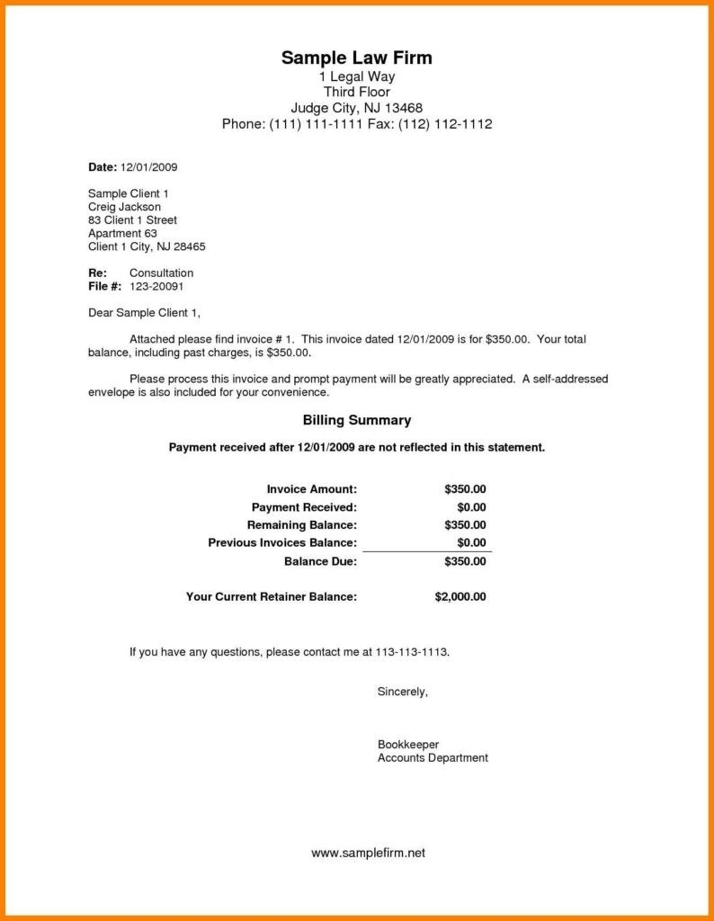 Invoice Form For Ces Rendered Sample Letter Download Template with Invoice Letter Sample Template