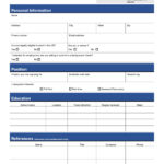 Job Application Form   13+ Examples, Format, Pdf Regarding Sample Job Application Form Template