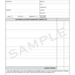 Job Card   Mf144 (A4) With Regard To Job Card Sample Template