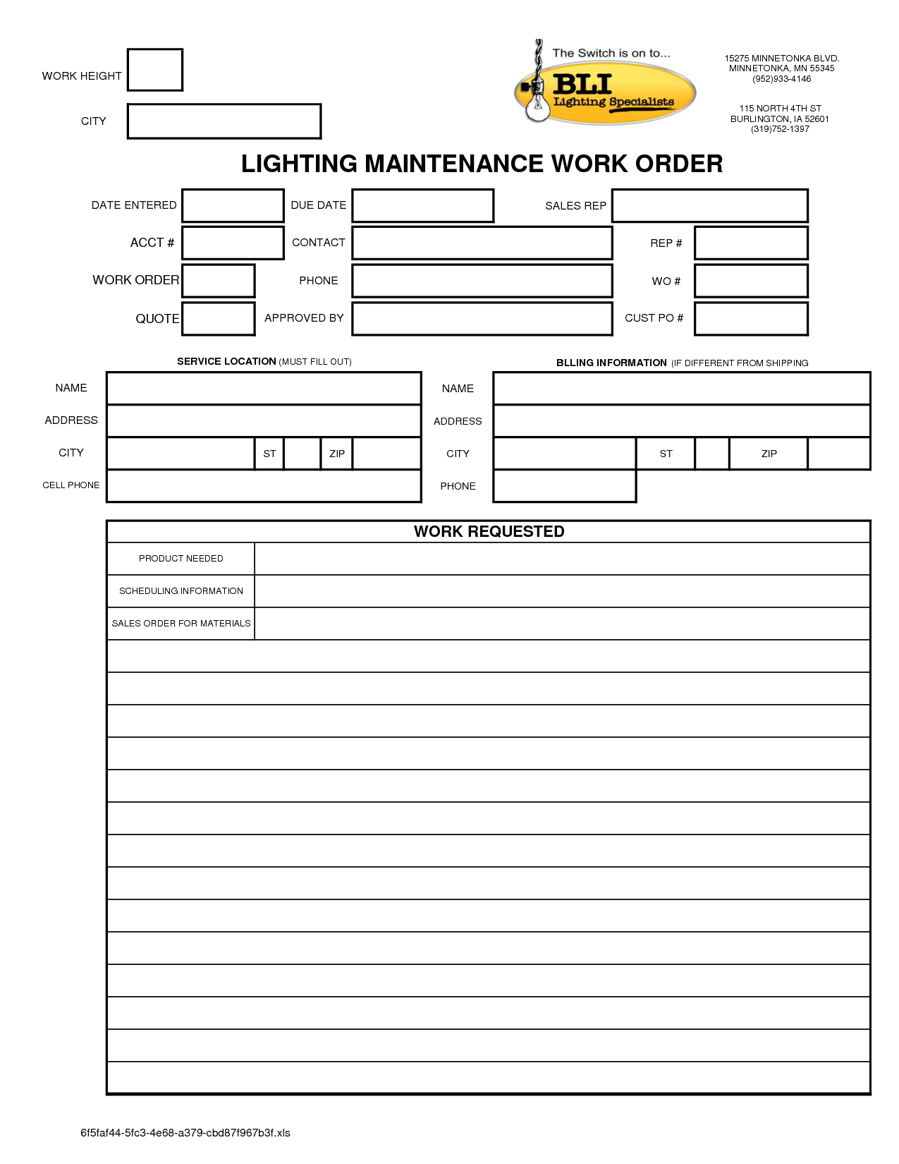 Job Card Templates Excel (4) - Professional Templates within Job Card Sample Template