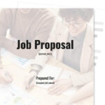 Job Proposal Template   [Free Sample] | Proposable Regarding Job Proposal Sample Template