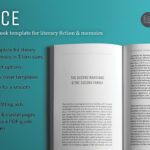 Joyce, A Literary Book Design Template With Book Sample Template