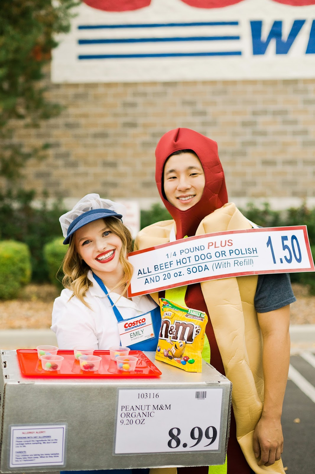 Kim Fam Costumes 2016 | Costco Sample Lady + Hotdog Costumes That pertaining to Costco Sample Sign Template