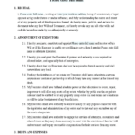 Last Will And Testament Template | Onlyoffice Throughout Last Will Template Sample