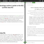 Latex Templates For Two Journals Of The International For LaTeX Sample Template