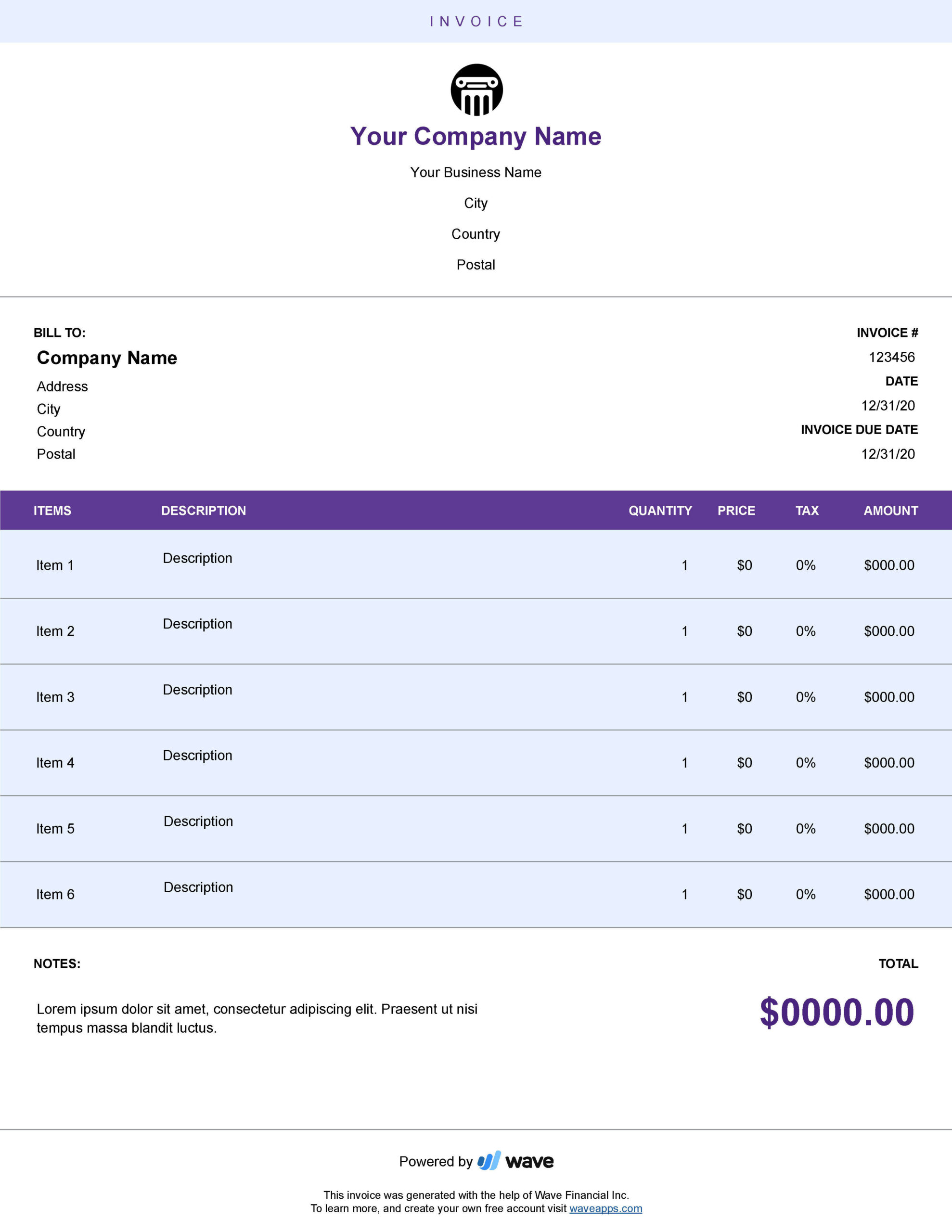 Law Firm Invoice Template - Free Download in Legal Invoice Sample Template