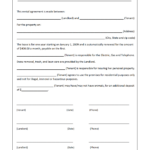 Lease Agreement Template Inside Lease Sample Template