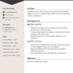 Legal Officer Cv: Job Description, Sample & Guide Intended For Lawyer Resume Template Sample