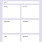 Lesson Plan Templates You Can Customize For Free | Canva Intended For Learning Plan Sample Template