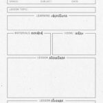 Lesson Plan Templates You Can Customize For Free | Canva With Learning Plan Sample Template