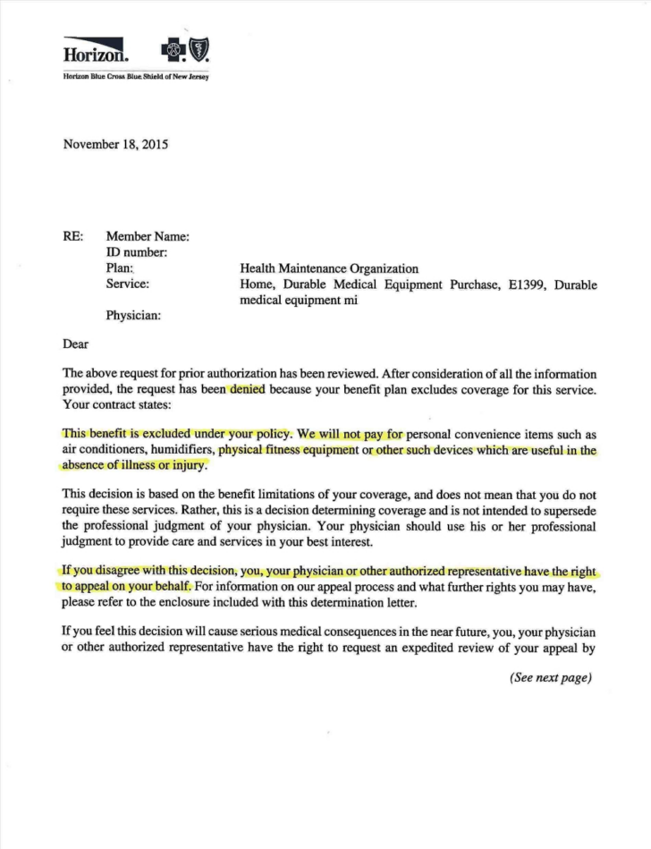 Letter of Medical Necessity Template Sample