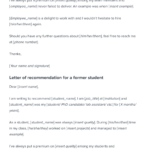 Letter Of Recommendation Template Sample [Ready To Use]   Workable Regarding Recommendation Report Template Sample