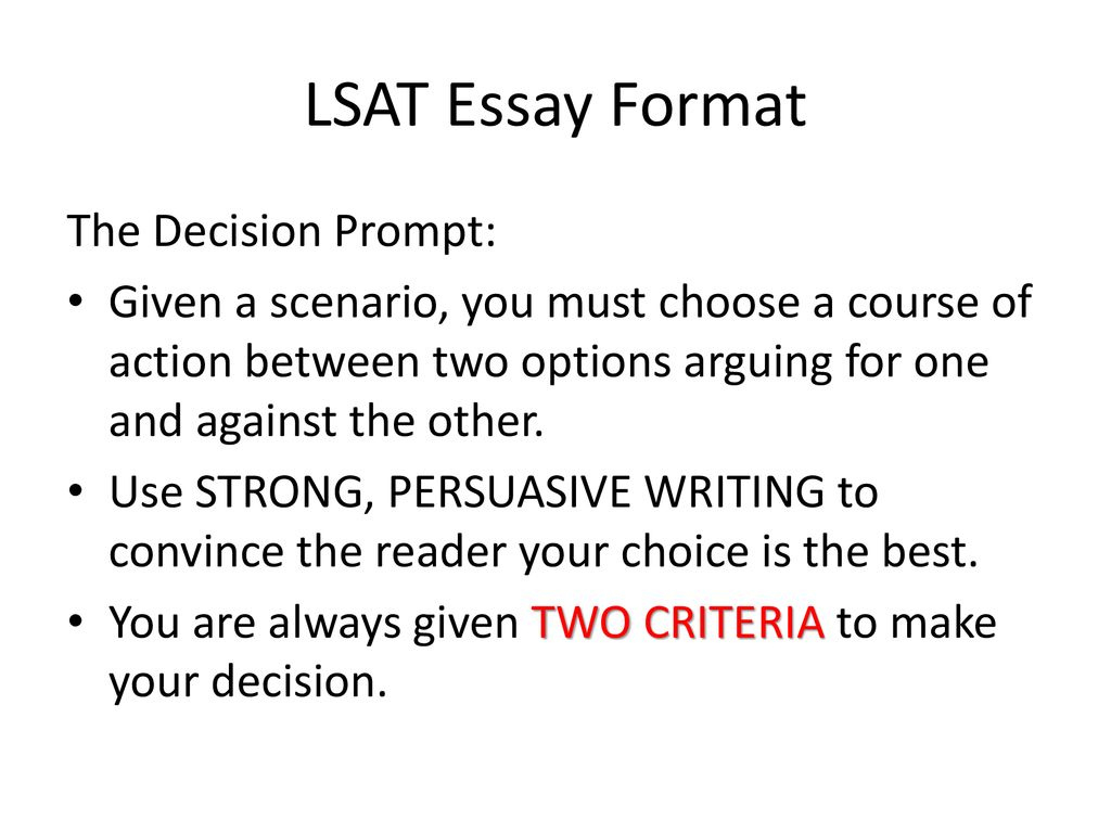 Lsat Class Introduction - Ppt Download within LSAT Writing Sample Template