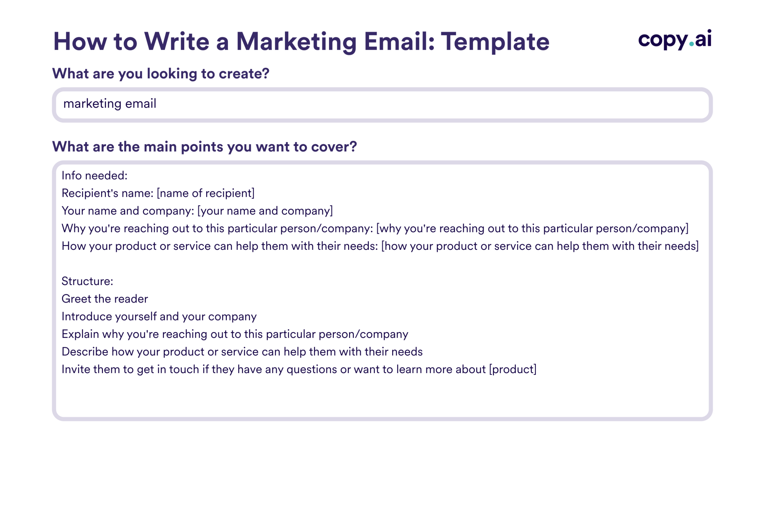 Marketing Email Templates: How To Write &amp;amp; Examples with regard to Marketing Email Template Sample