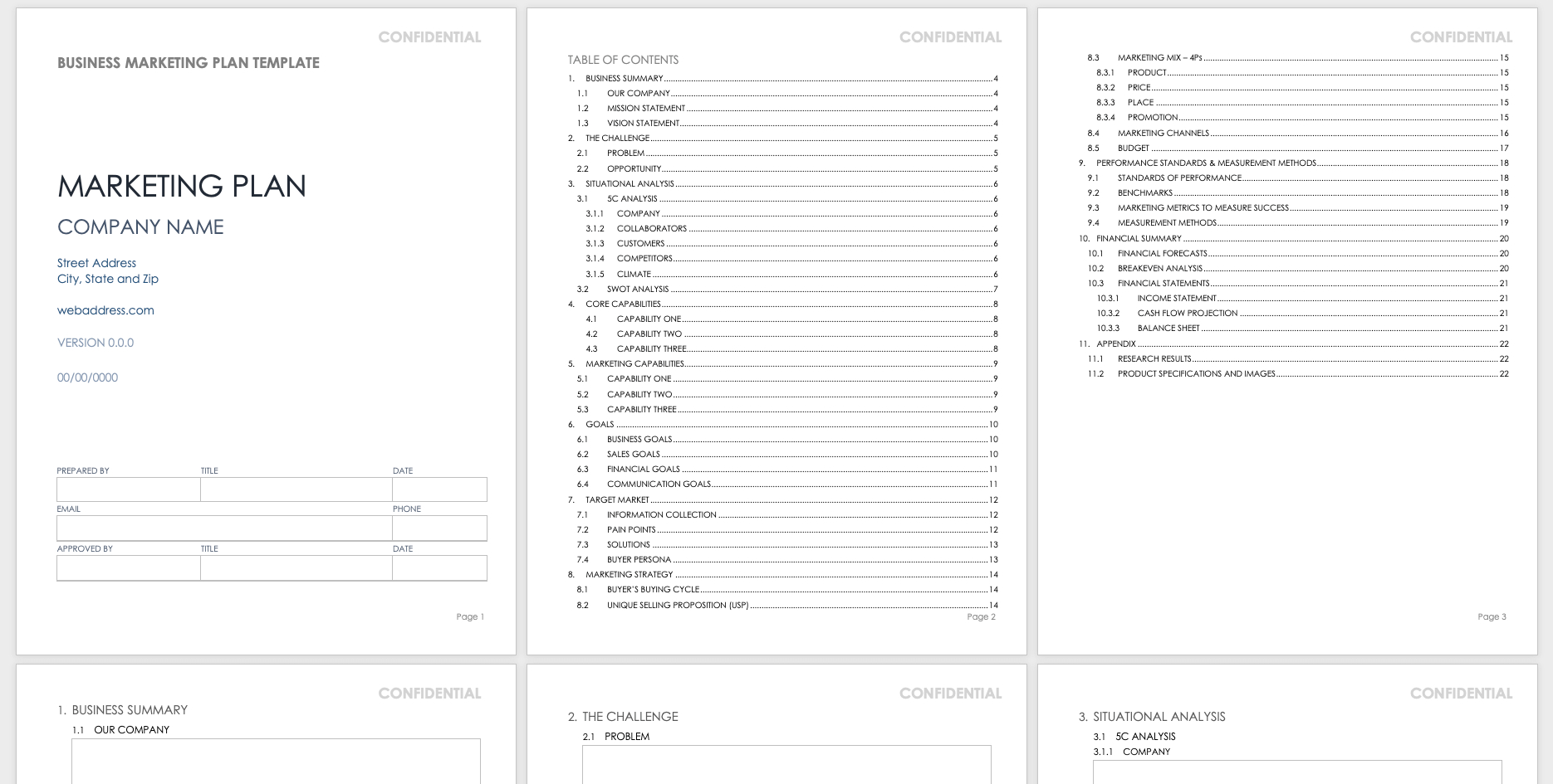 Marketing Plan Templates With Guide | Smartsheet in Promotional Plan Sample Template