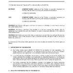 Mediation Agreement Template 2024 [Download .Docx] | Business In A Intended For Mediation Agreement Template Sample