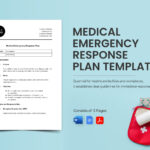 Medical Emergency Response Plan Template In Word, Pdf, Google Docs For Emergency Response Plan Template Sample