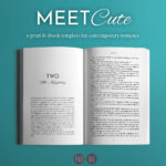 Meet Cute, A Romance Book Template Intended For Book Sample Template