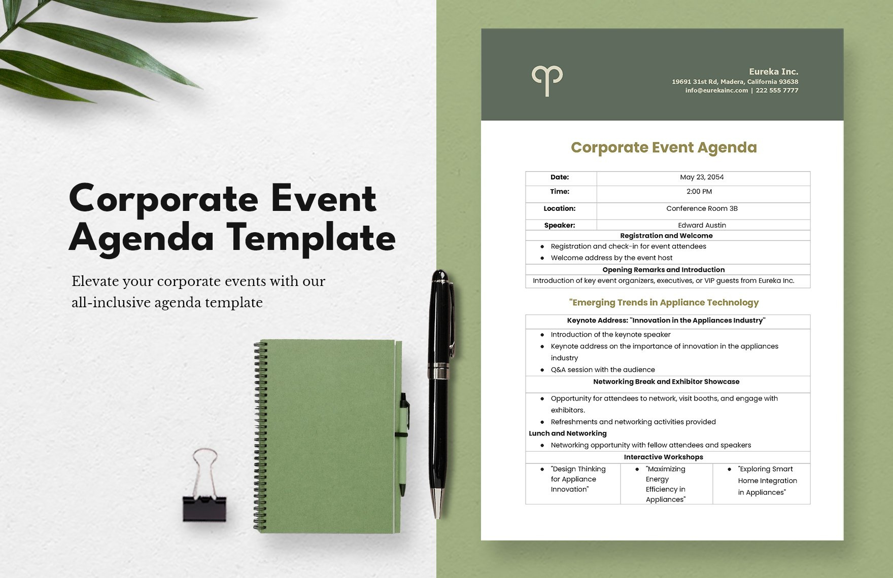 Meeting Agenda Templates In Word - Free Download | Template in Conference Agenda Sample Template