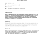 Memorandum With Regard To Memorandum Sample Template