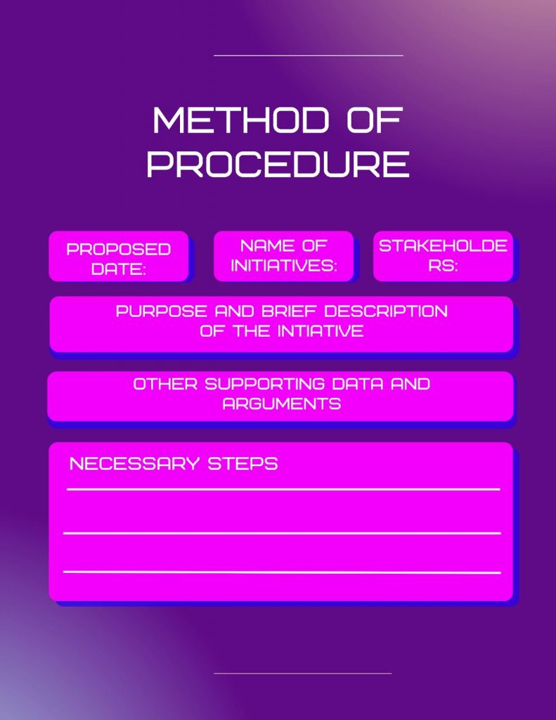 Method Of Procedure: A Simple Guide (2022 Updated) | Glossary pertaining to MOP Sample Templates