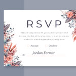 Modern Wedding Rsvp Free Google Docs Templatefree Google Docs For RSVP Sample Template