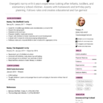 Nanny Resume Example & Writing Tips For 2022 Pertaining To Nanny Resume Sample Templates