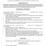 Nanny Resume Sample & Writing Tips | Resume Companion For Nanny Resume Sample Templates